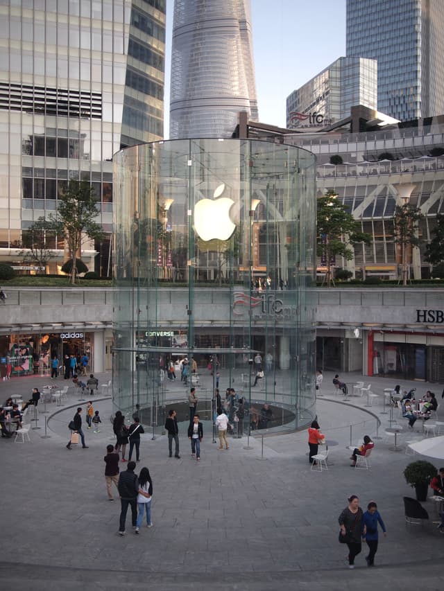 上海的Apple Store