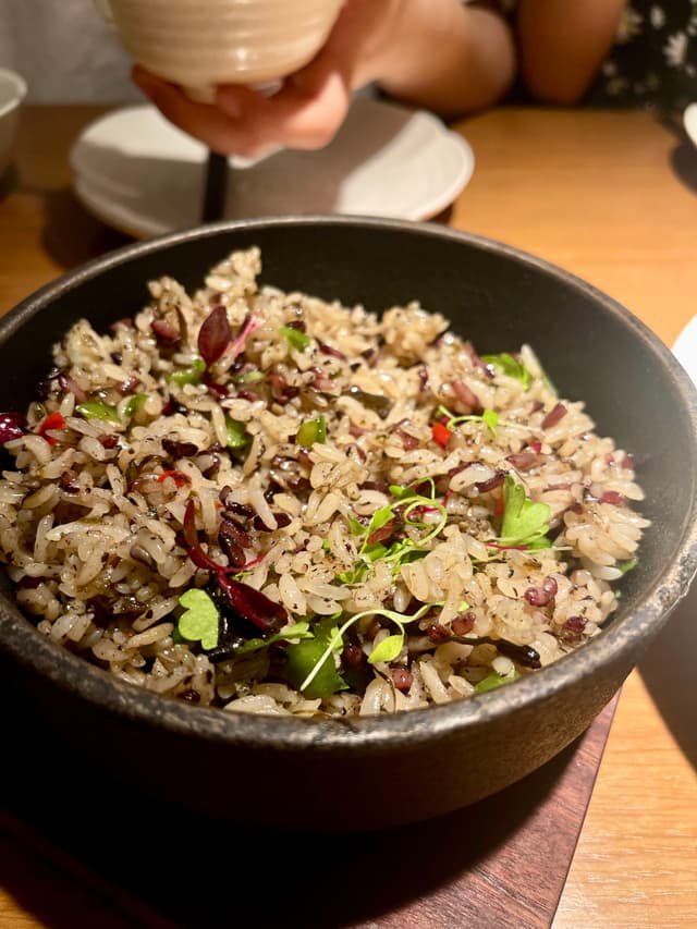 庆春朴门的黑松露炒饭