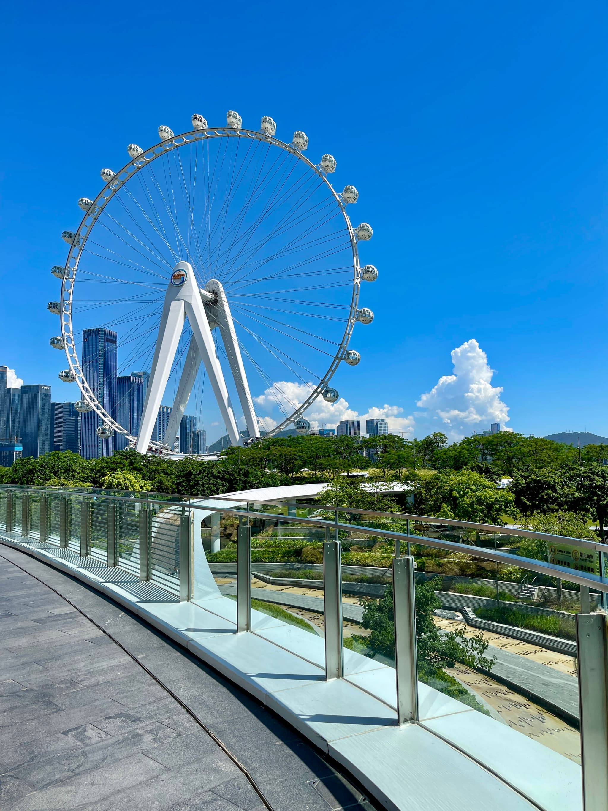 欢乐港湾的摩天轮🎡
